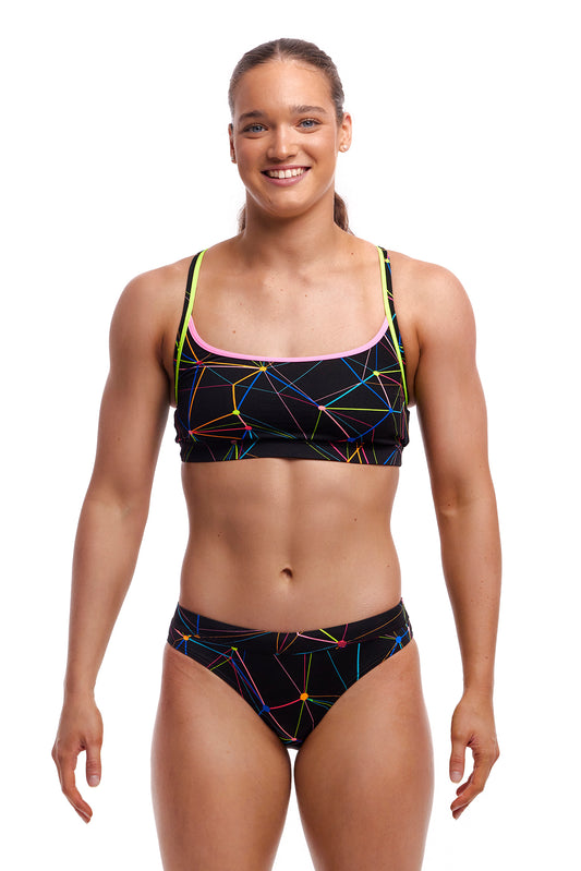 LAST ONE! Funkita Ladies Sports Top Star Sign-GB Swimwear