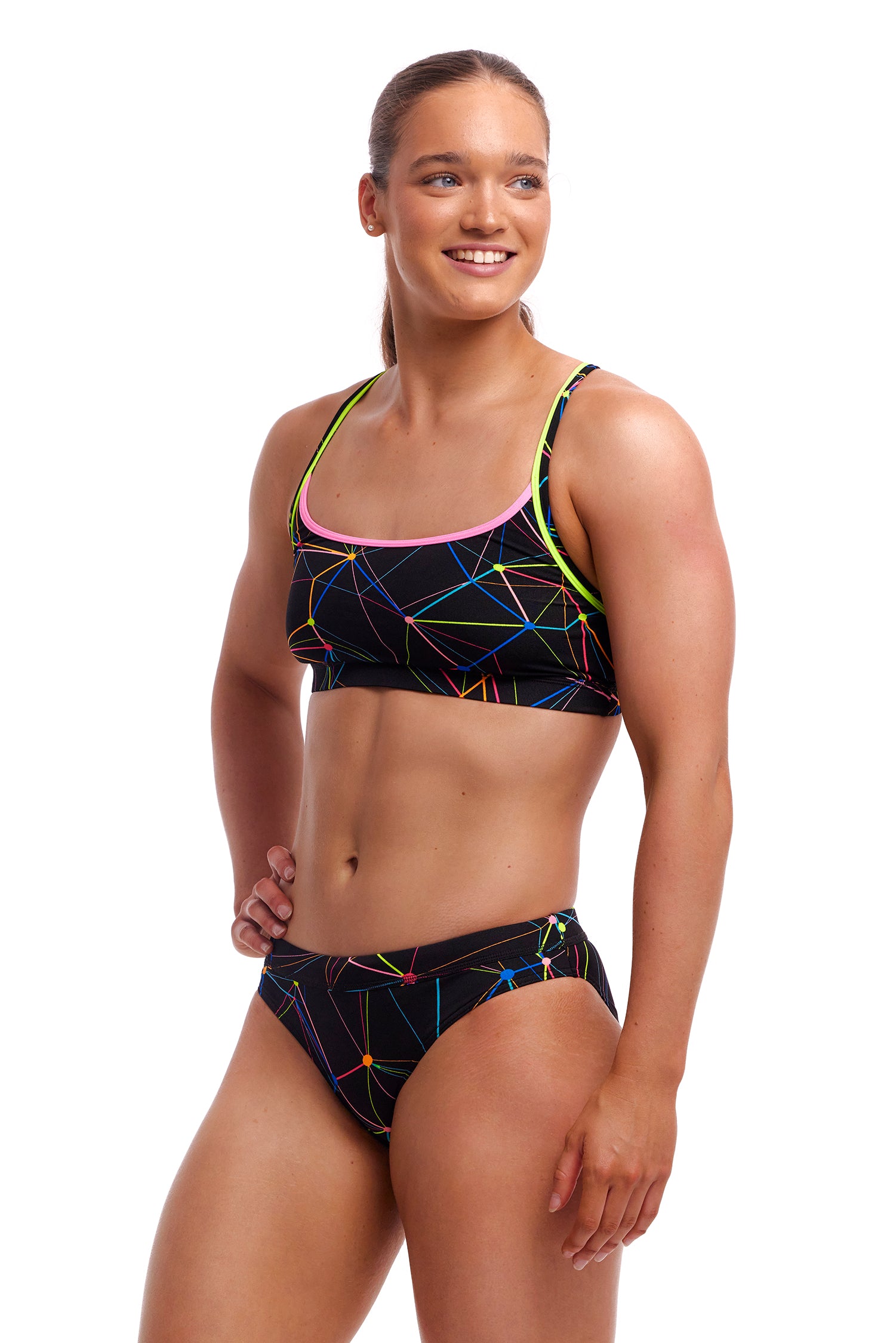 LAST ONE! Funkita Ladies Sports Top Star Sign-GB Swimwear