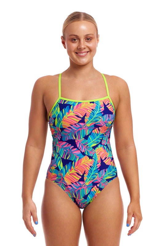 Funkita Ladies Single Strap One Piece Leaving Today-GB Swimwear