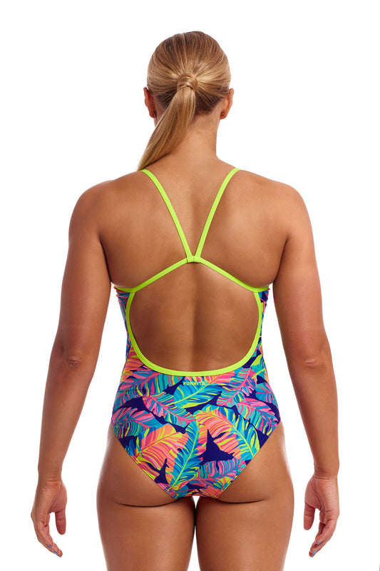 Funkita Ladies Single Strap One Piece Leaving Today-GB Swimwear