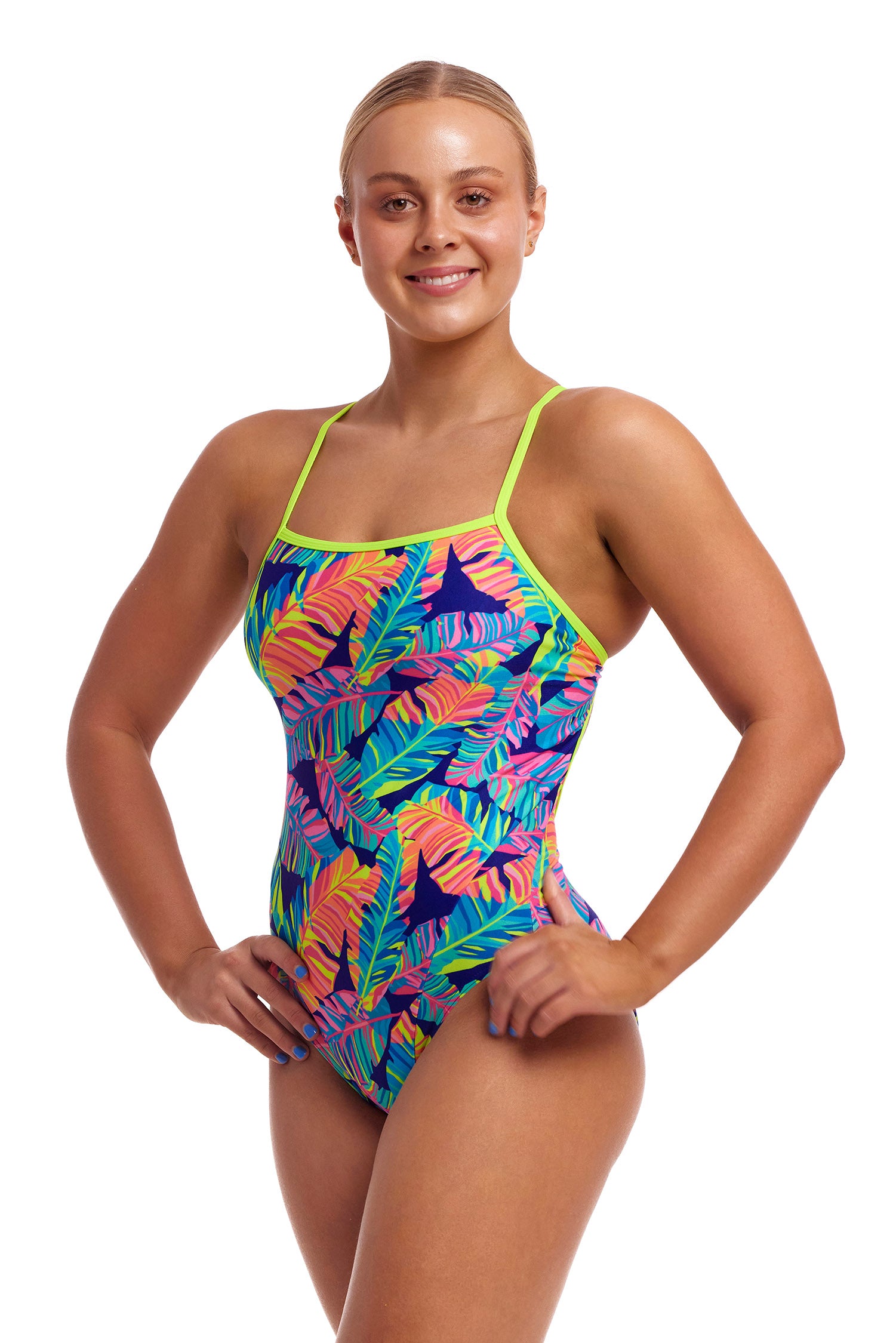 Funkita Ladies Single Strap One Piece Leaving Today-GB Swimwear