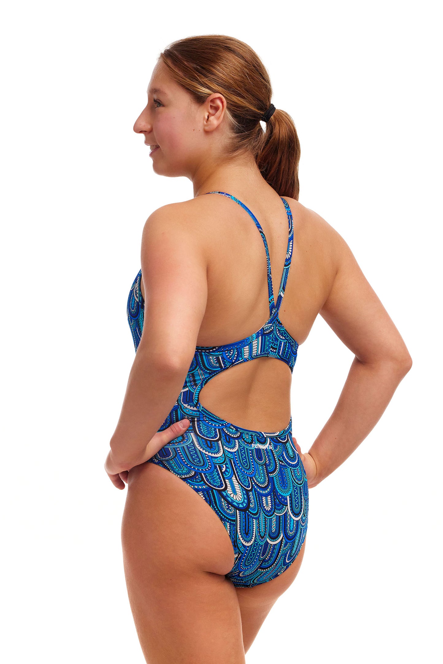 Funkita Girls Diamond Back One Piece Flight School
