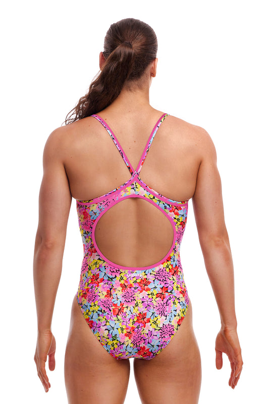Funkita Ladies Diamond Back One Piece Summer Nights-GB Swimwear