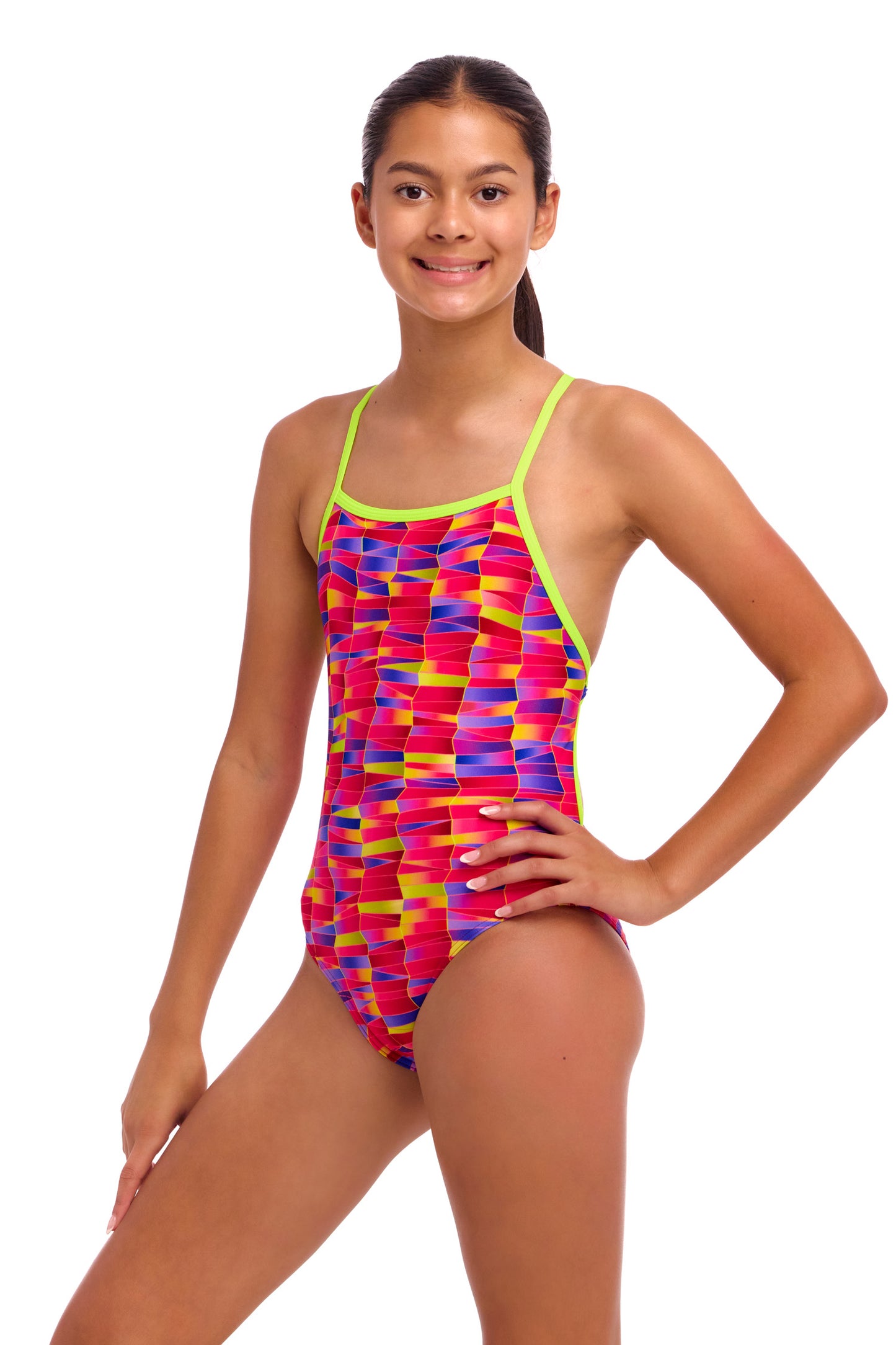 NEW! Funkita Girls Tie Me Tight One Piece Wriggle Walls