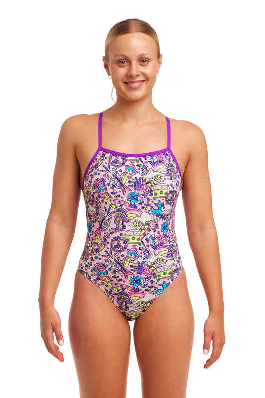 Funkita Ladies Tie Me Tight One Piece Donkey Doll-GB Swimwear