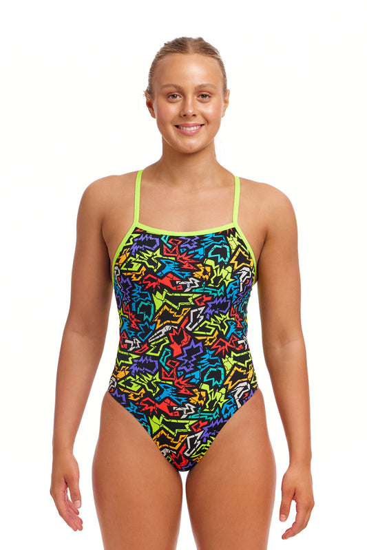 Funkita Ladies Tie Me Tight One Piece Funk Me-GB Swimwear