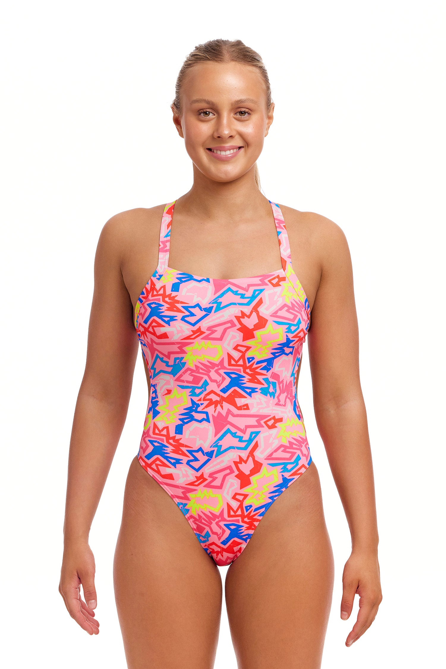 Funkita Ladies Eco Brace Free One Piece Rockstar – GB Swimwear