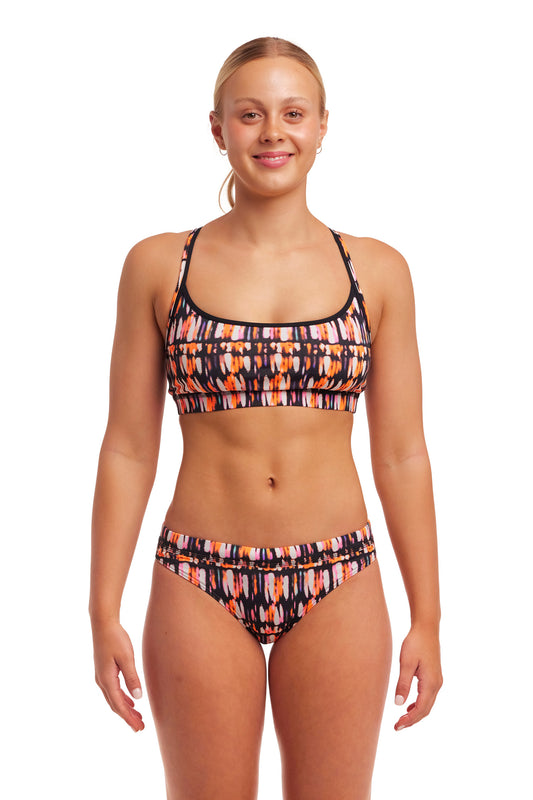 LAST ONE! Funkita Ladies Sports Brief Headlights-GB Swimwear