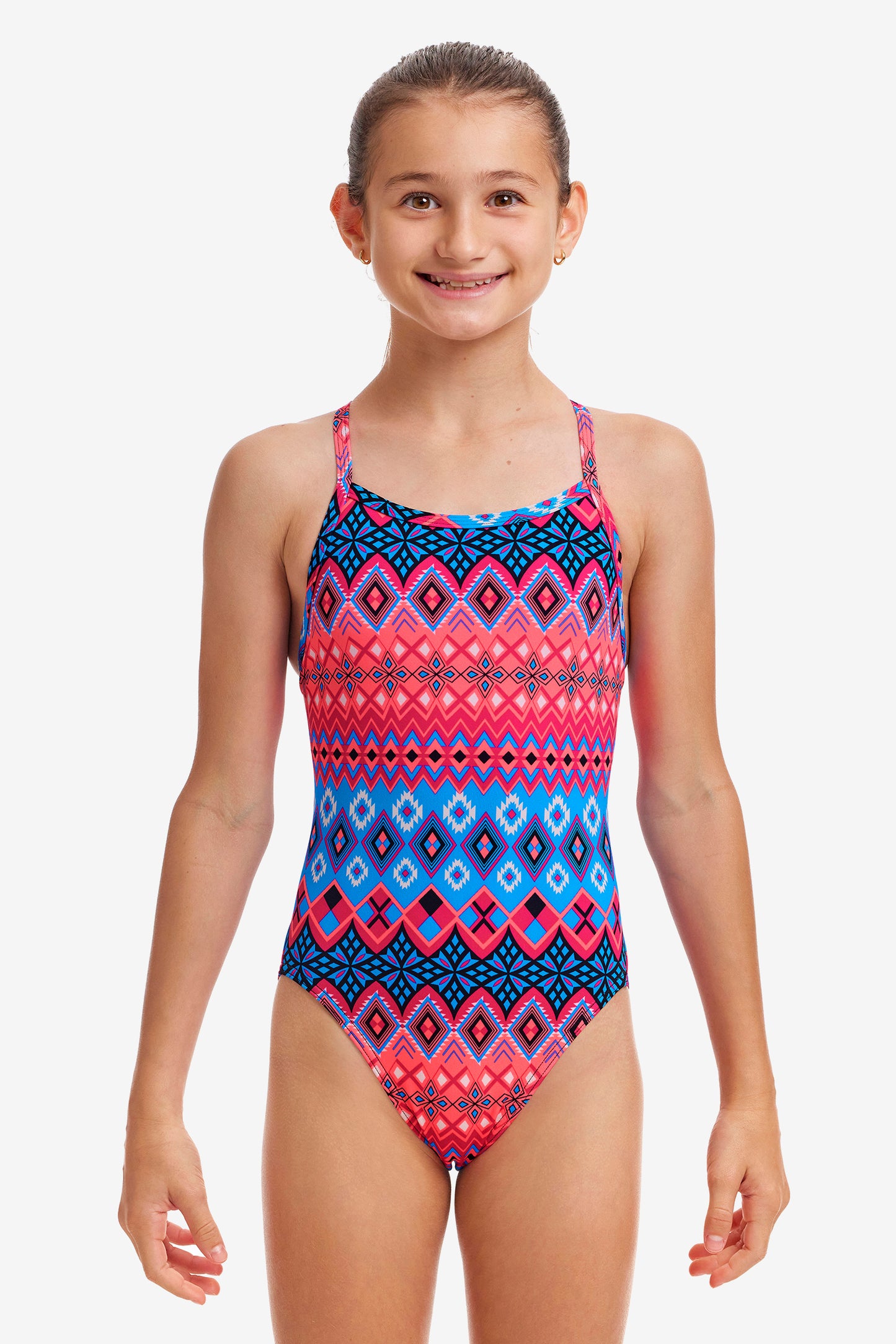 Funkita Girls Single Strap One Piece Tinsel Town