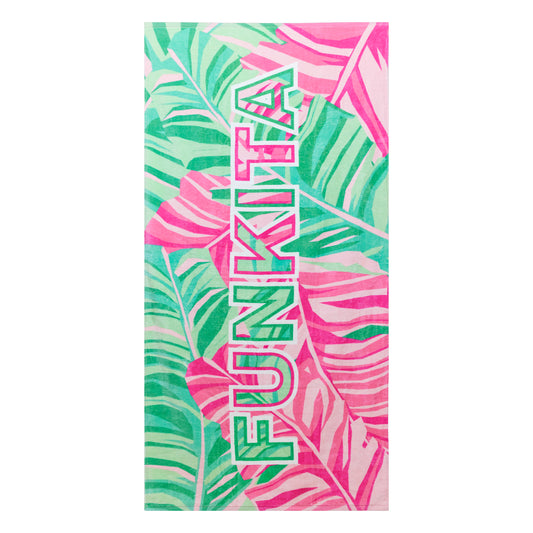 Funkita Large Cotton Towel Tropic Palm-GB Swimwear