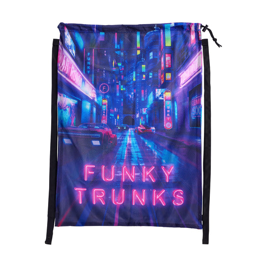 Funky Trunks Mesh Gear Bag Cyber City-GB Swimwear