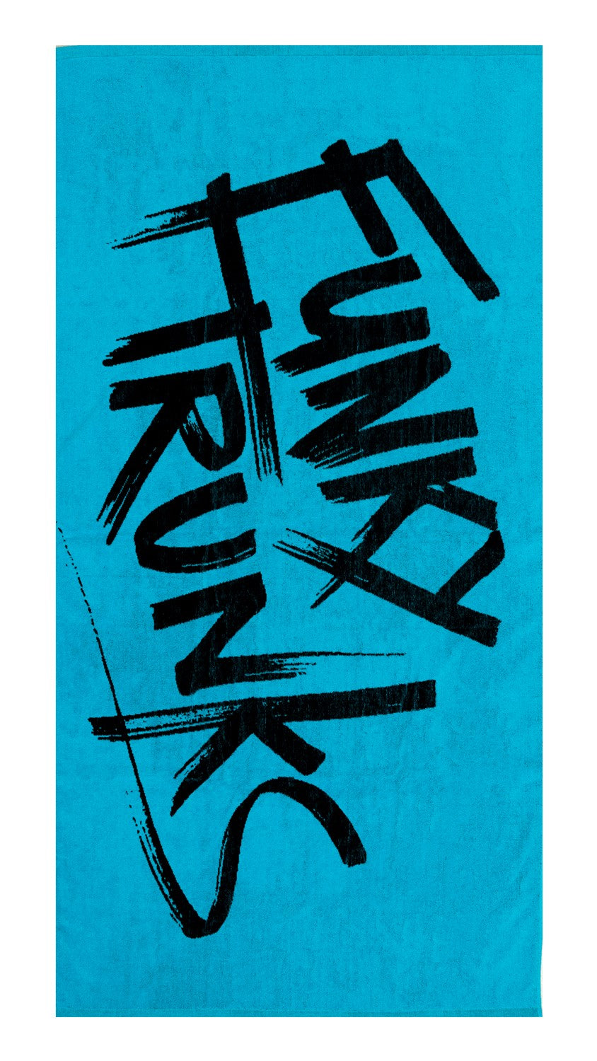Funky Trunks Large Cotton Towel Tagged Blue-GB Swimwear