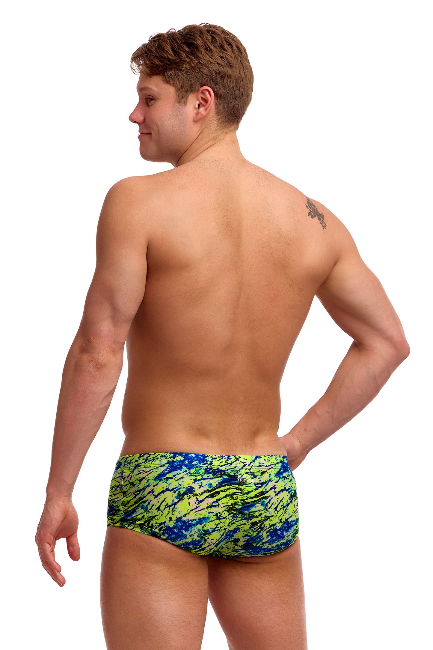 NEW! Funky Trunks Mens Classic Trunks Scaled Back