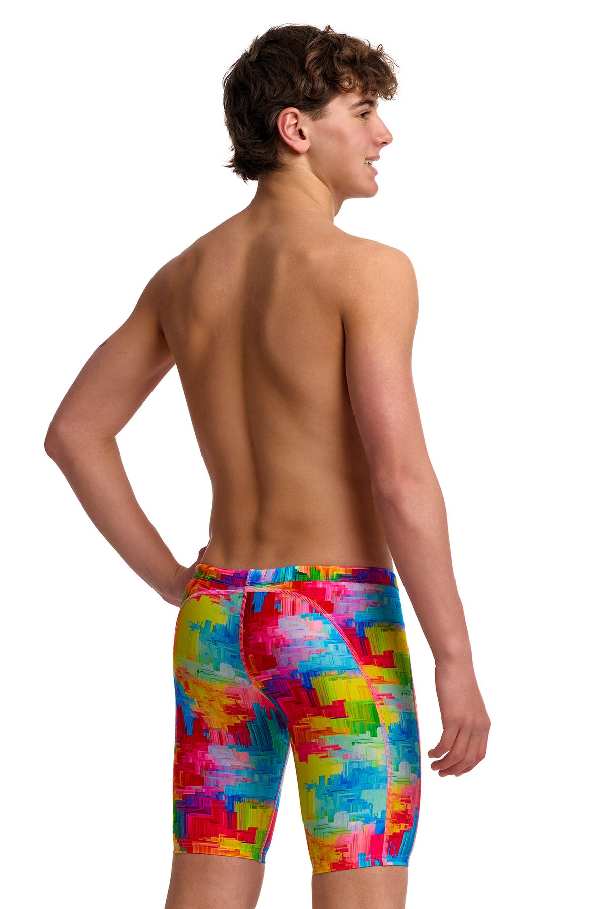 NEW! Funky Trunks Boys Training Jammers Falling Colours