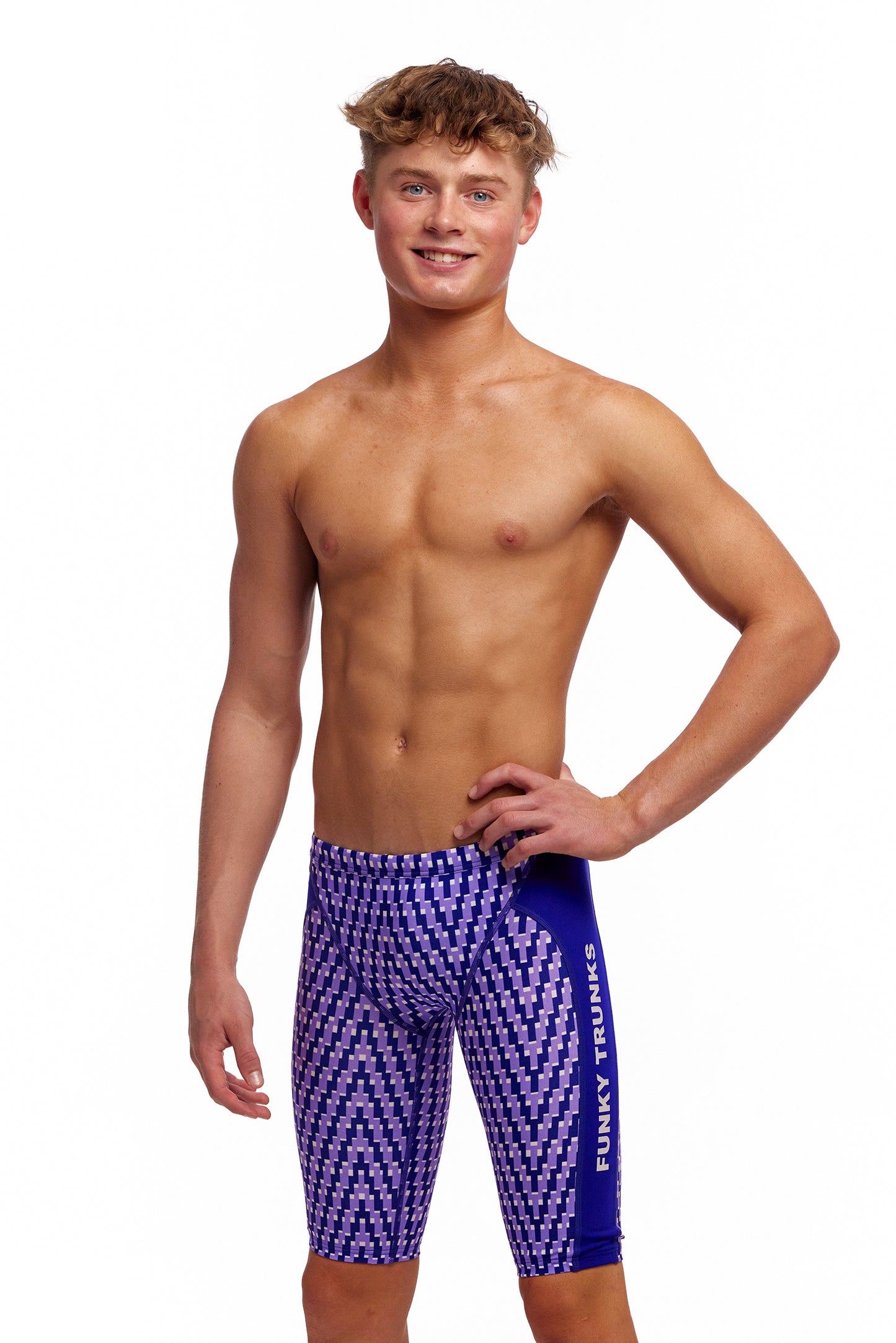 LAST ONE! Funky Trunks Boys Training Jammers Future Dusk