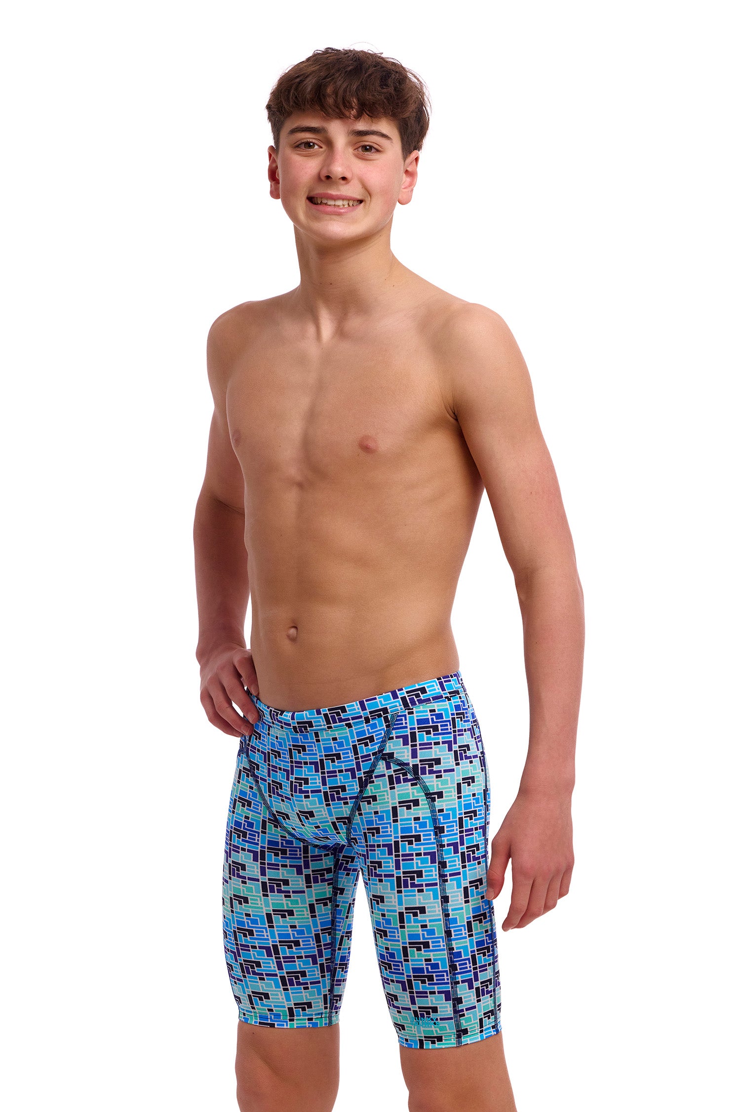 NEW! Funky Trunks Boys Training Jammers Jack Stack-3-GB Swimwear