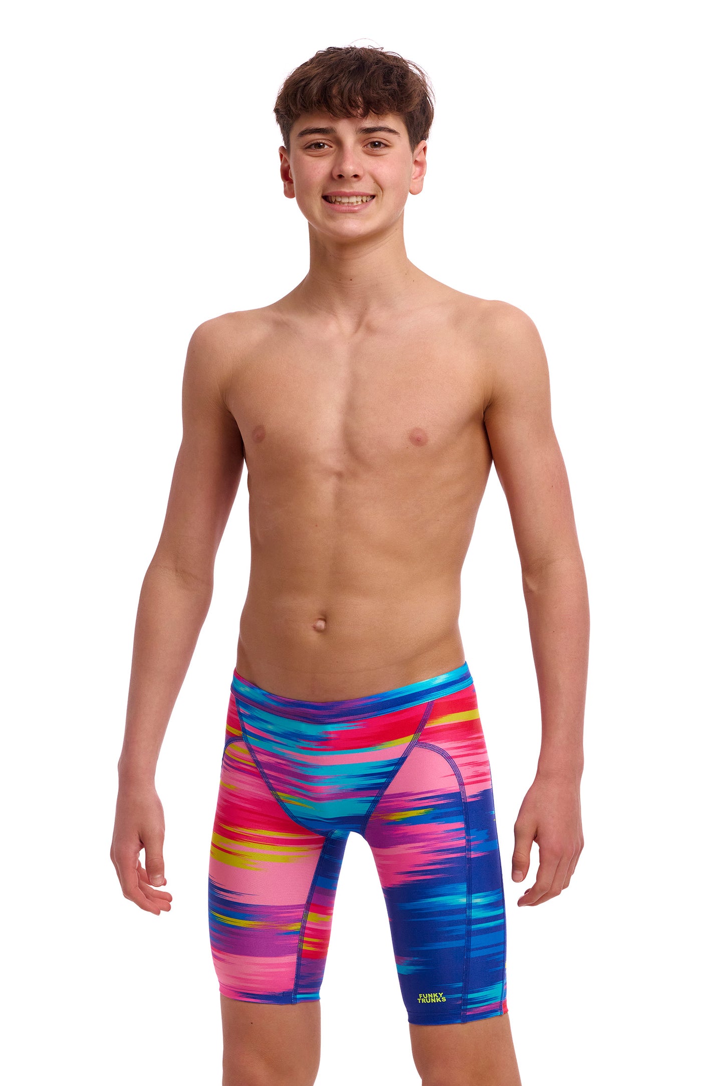 NEW! Funky Trunks Boys Training Jammers Lost Ocean-3-GB Swimwear