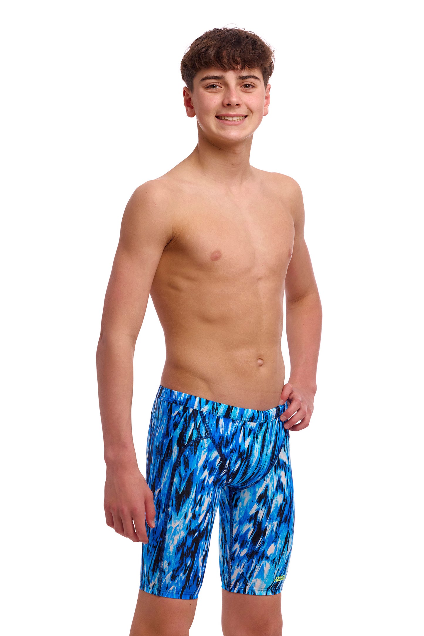 NEW! Funky Trunks Boys Training Jammers Wing Streak-3-GB Swimwear