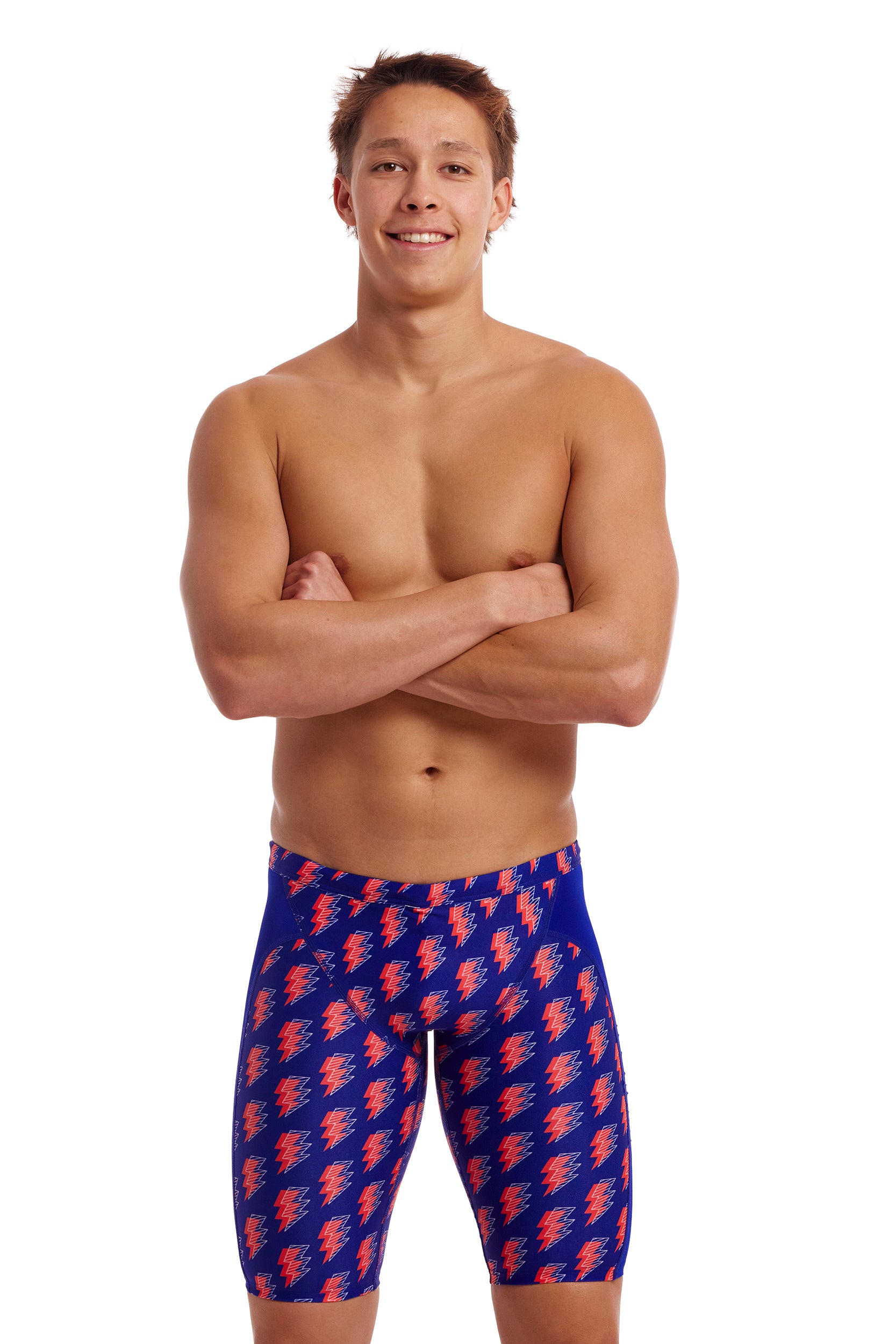 Funky Trunks Mens Training Jammers Flash-GB Swimwear