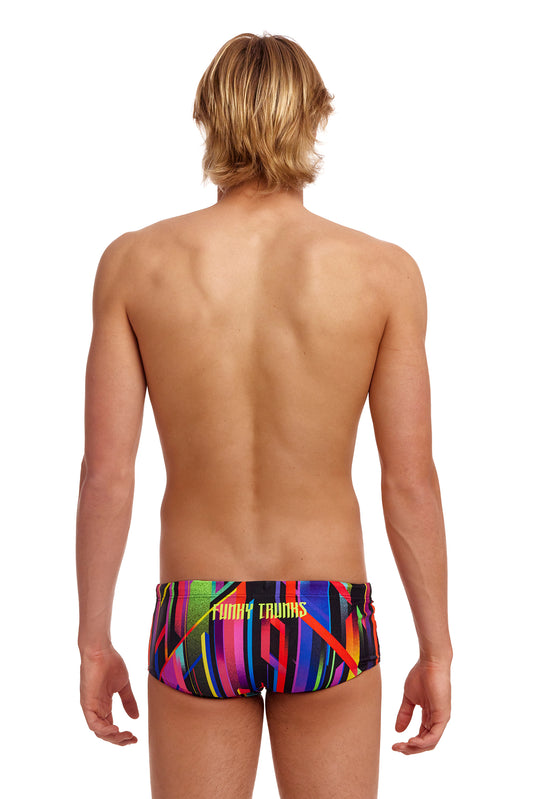 LAST ONE! Funky Trunks Mens Sidewinder Trunks Baby Beamer-GB Swimwear
