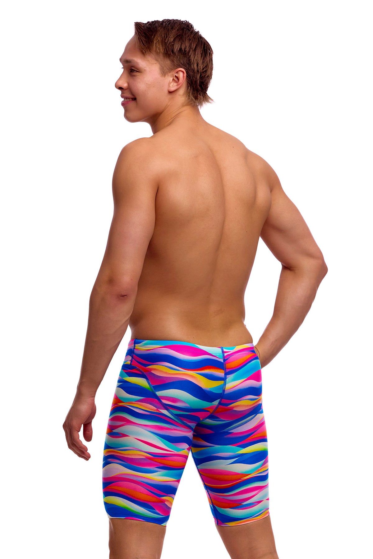 Funky Trunks Mens Fast Training Jammers Royal Wave