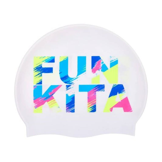Funkita Silicone Cap Streaky Strokes-GB Swimwear