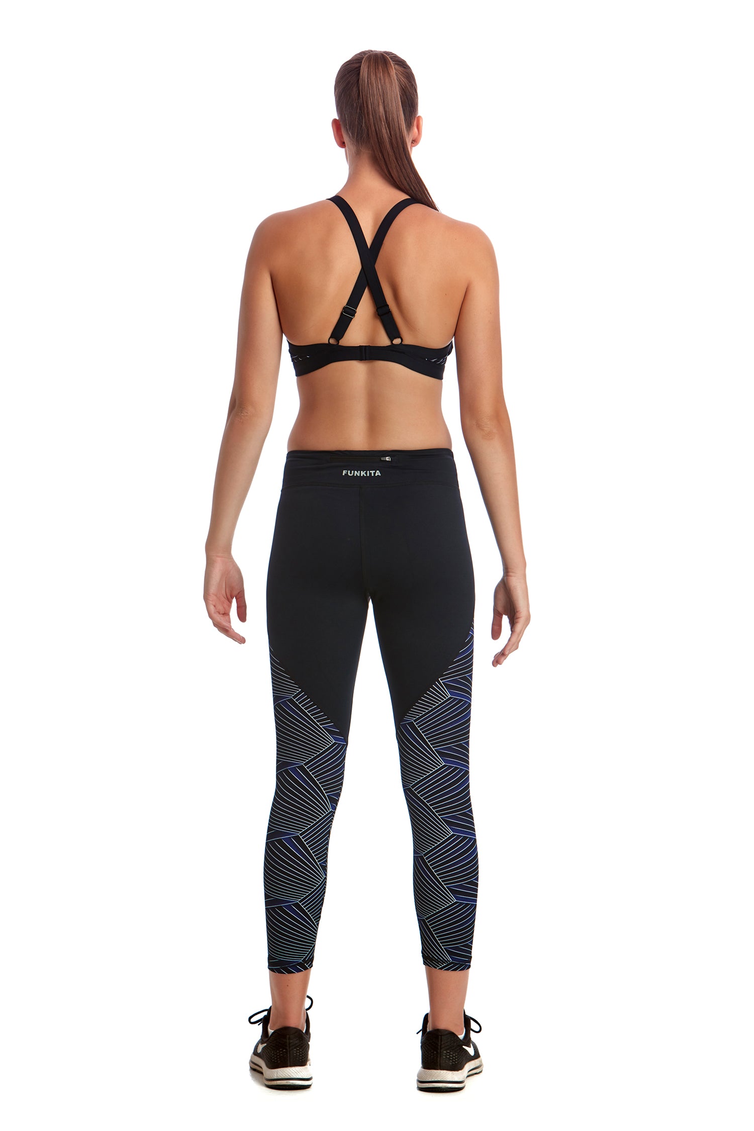 Funkita Fit Ladies Split Time 7/8 Tight Dream Weaver-GB Swimwear