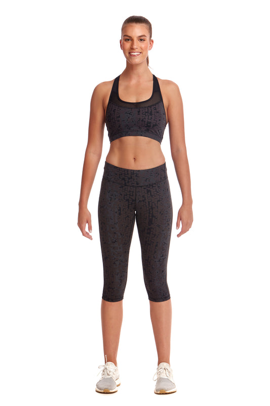 Funkita Fit Ladies Rapid Racer Tight Snake Skin-GB Swimwear