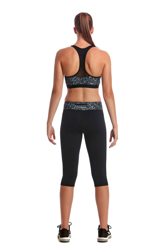 Funkita Fit Ladies Rapid Racer Tight Swept Away-GB Swimwear