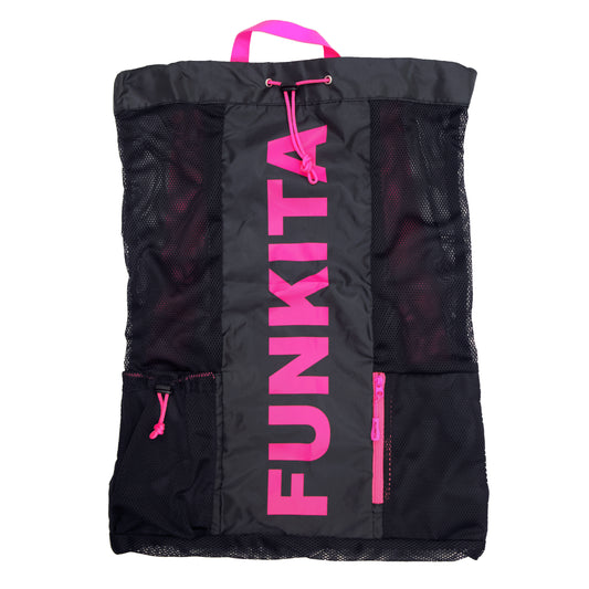Funkita Gear Up Mesh Backpack Pink Shadow-GB Swimwear