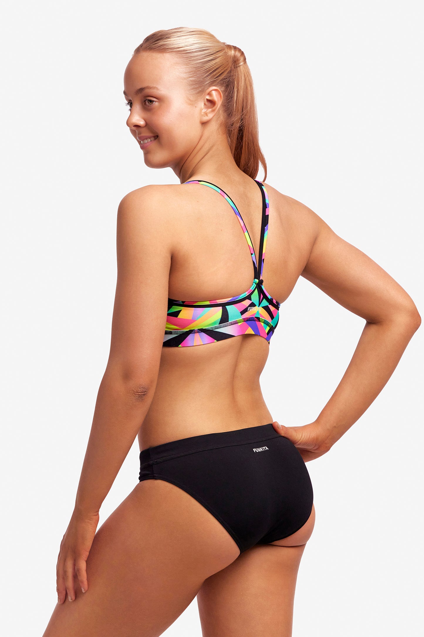 LAST ONE! Funkita Ladies Sports Top Crystal Eyes