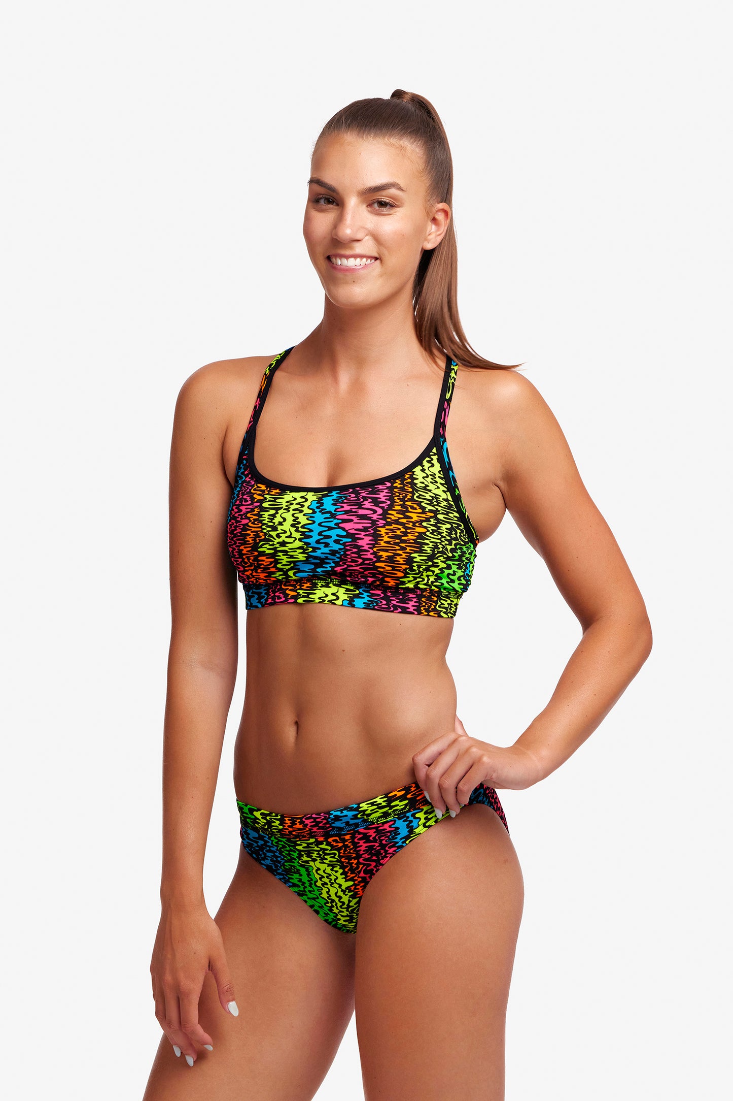 Funkita Ladies Eco Sports Top Sunset West