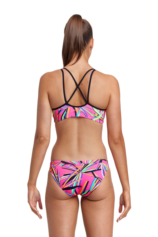 LAST ONE! Funkita Ladies Criss Cross Top Blade Stunner-GB Swimwear