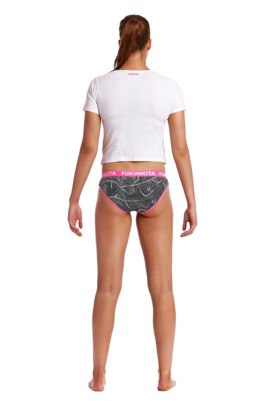 Funkita Ladies Underwear Brief Crack Up-GB Swimwear