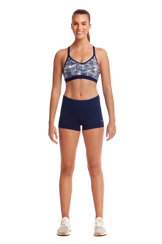 Funkita Fit Ladies Bondage Crop Top Bar Bell-GB Swimwear