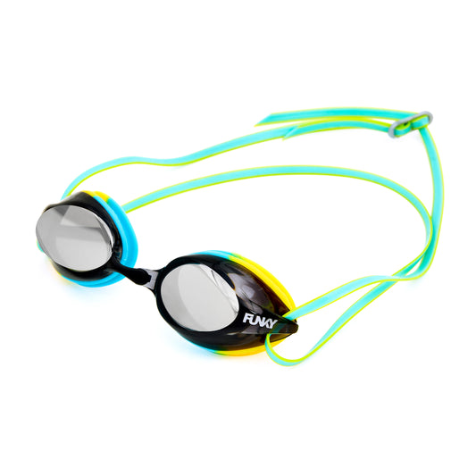 Funky Training Machine Mirrored Goggle Whirlpool-GB Swimwear