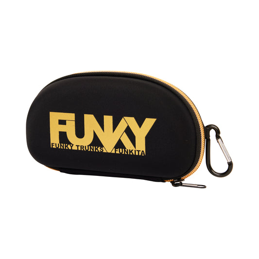 Funky Case Closed Goggle Case Black Attack-GB Swimwear