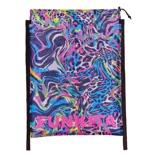 NEW! Funkita Mesh Gear Bag Lolly Leopard