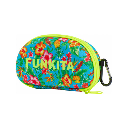 Funkita Case Closed Goggle Case Blue Hawaii