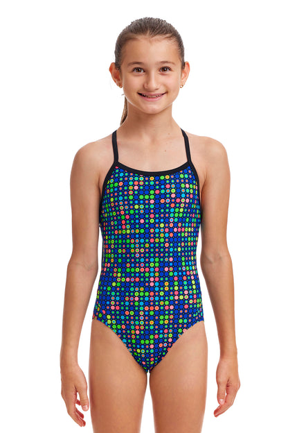 Funkita Girls Twisted One Piece Dial A Dot