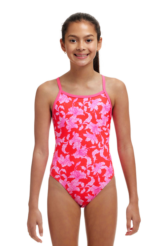 Funkita Girls Single Strap One Piece Fire Flyer