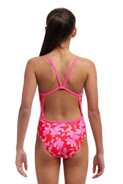 Funkita Girls Single Strap One Piece Fire Flyer