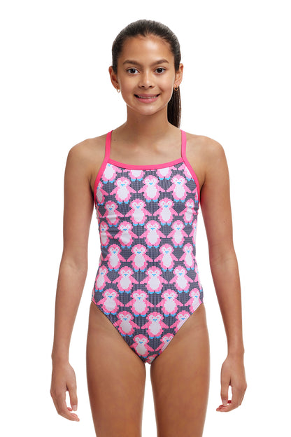 Funkita Girls Single Strap One Piece Pen Guy