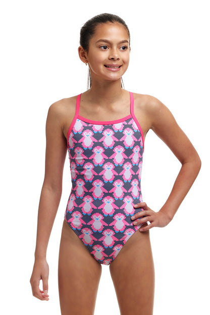 Funkita Girls Single Strap One Piece Pen Guy