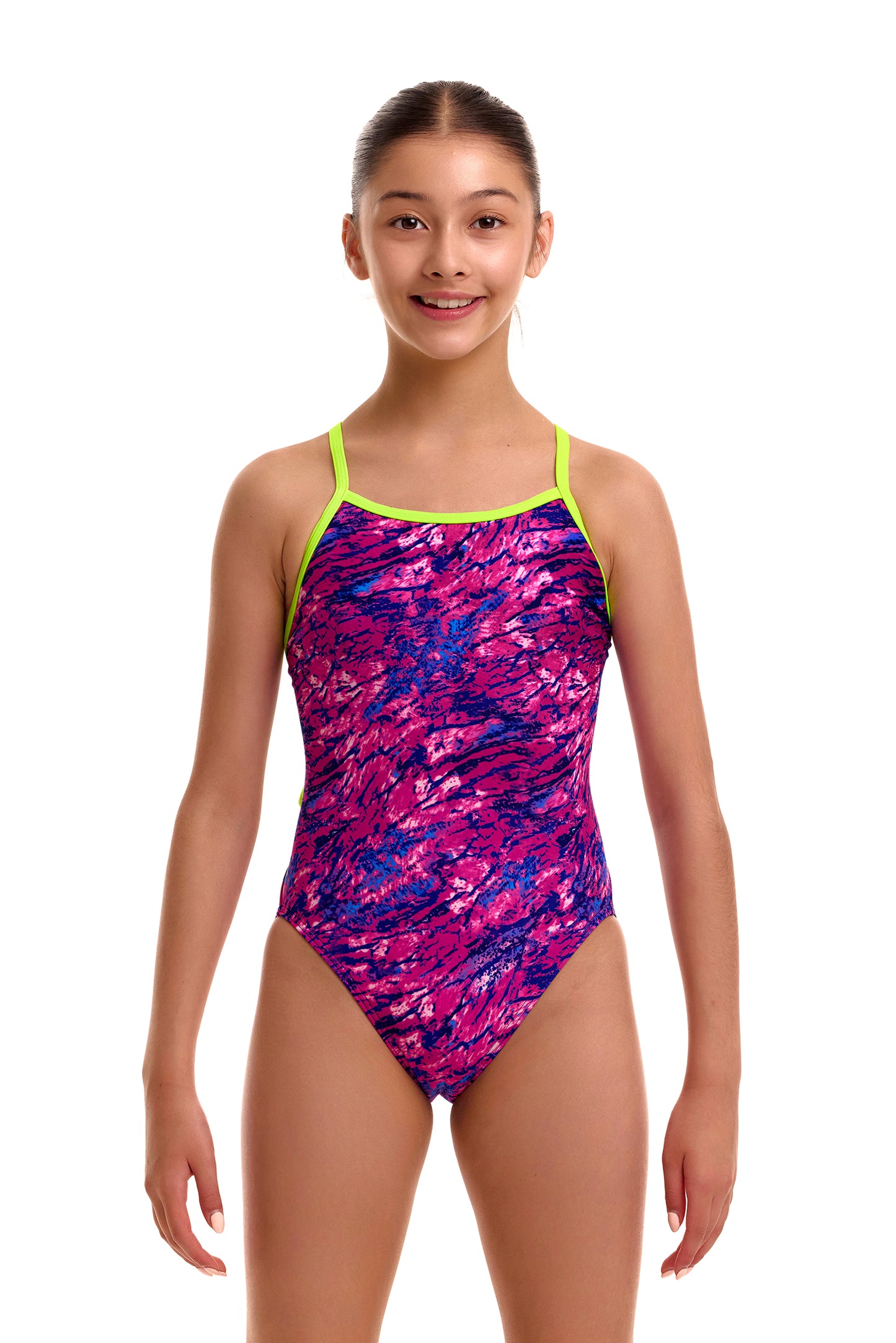 NEW! Funkita Girls Single Strap One Piece Sweet Scaley