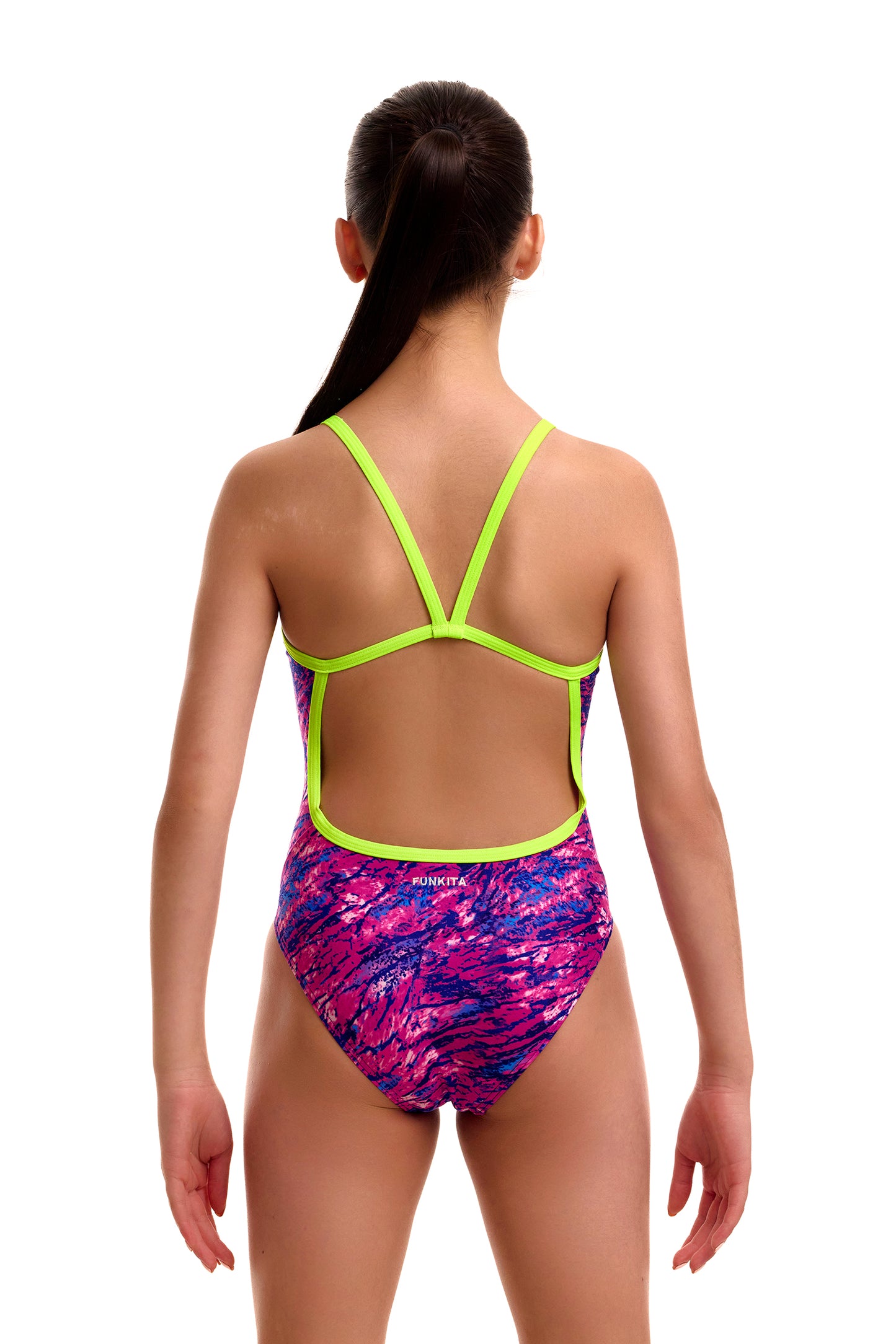 NEW! Funkita Girls Single Strap One Piece Sweet Scaley