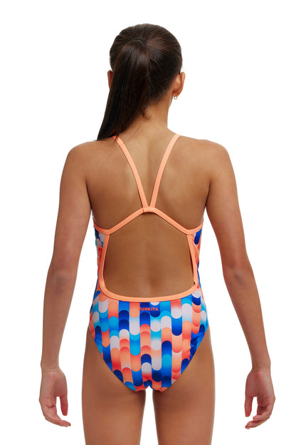 NEW! Funkita Girls Single Strap One Piece Tail End