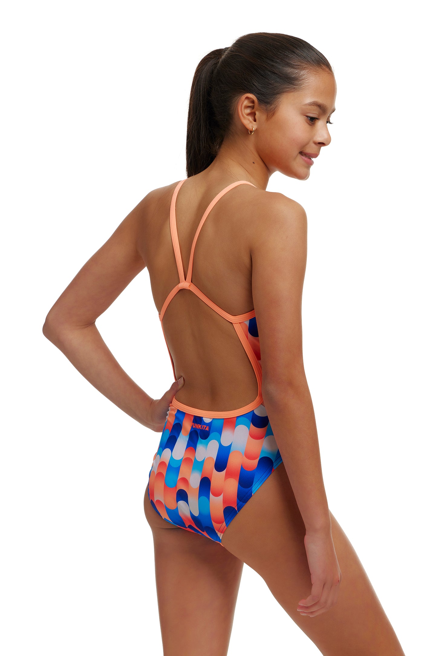 NEW! Funkita Girls Single Strap One Piece Tail End