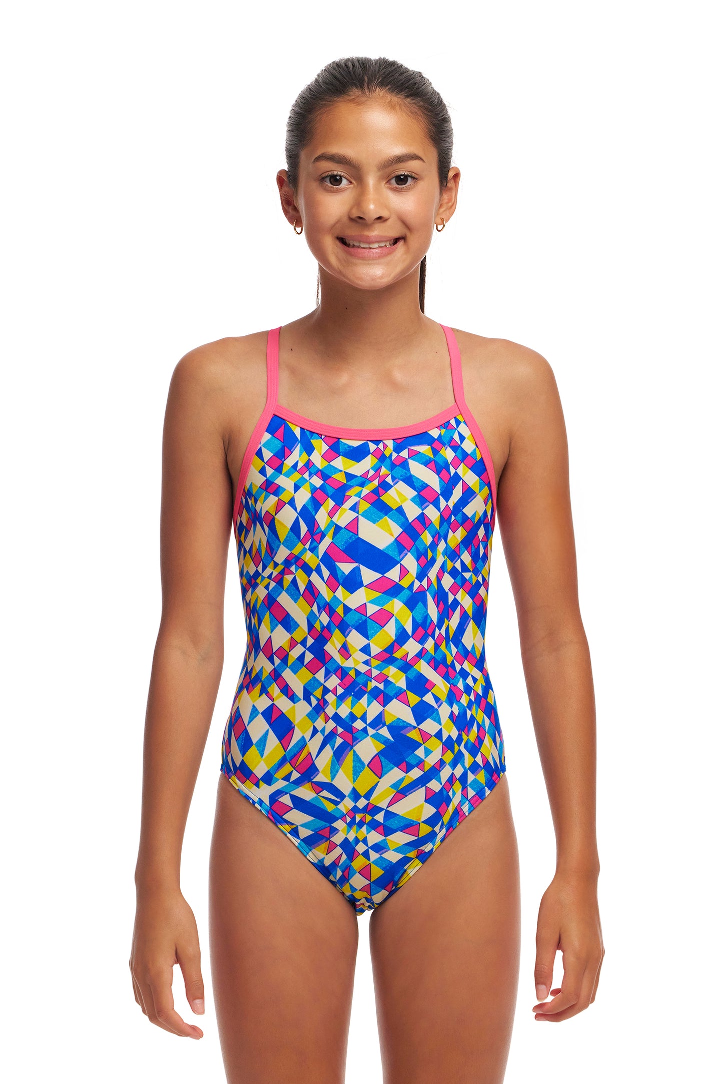 NEW! Funkita Girls Single Strap One Piece Time Warp