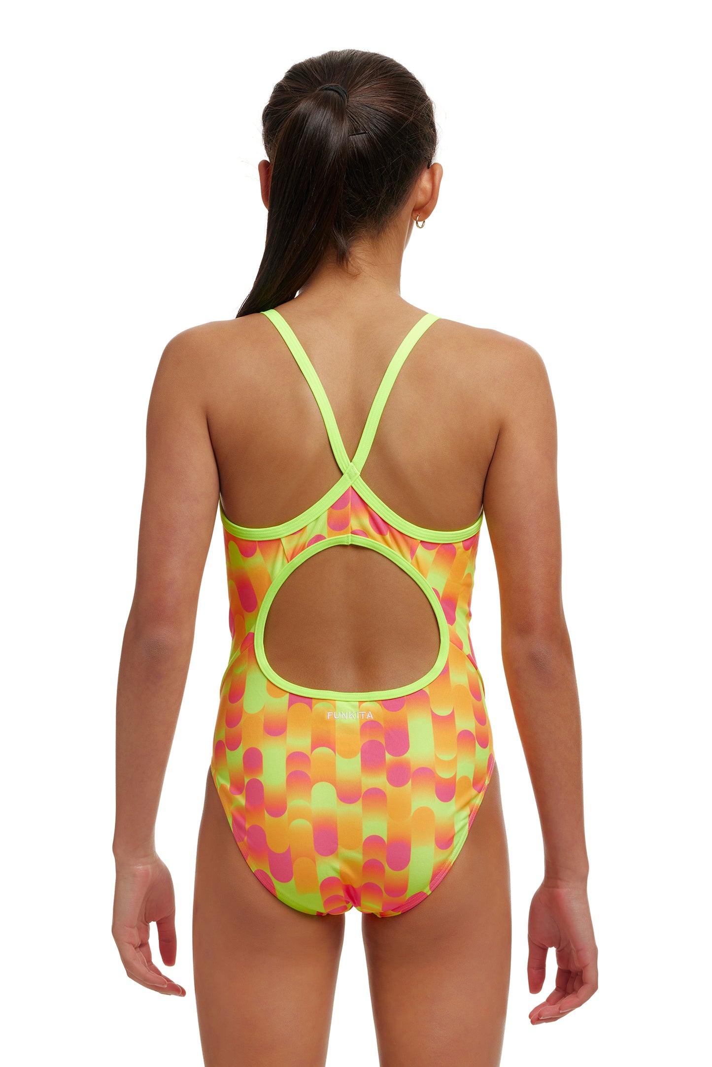 NEW! Funkita Girls Diamond Back One Piece Little Dotty